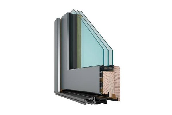 Drevohliníkové vchodové dvere Alu Design Classic